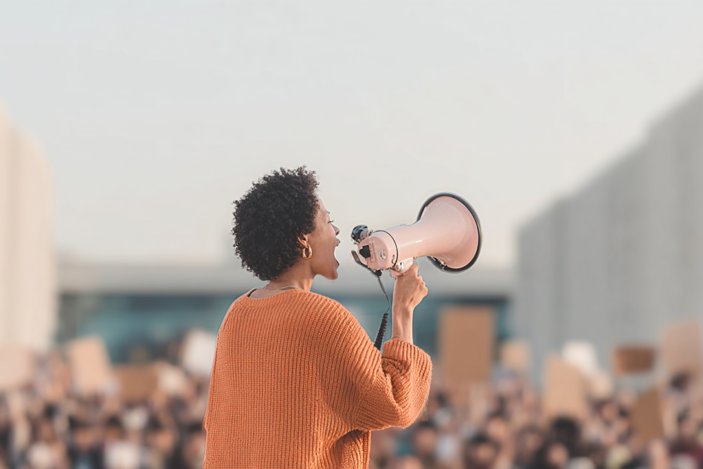 claudialiviart httpss.mj.runcomstfcc yy woman leading protest a48eed53 1b7a 4555 8467 e95eb74b26c3 3