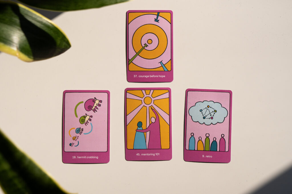 community-building practice cards