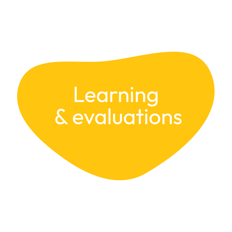 Projects learning & evaluations